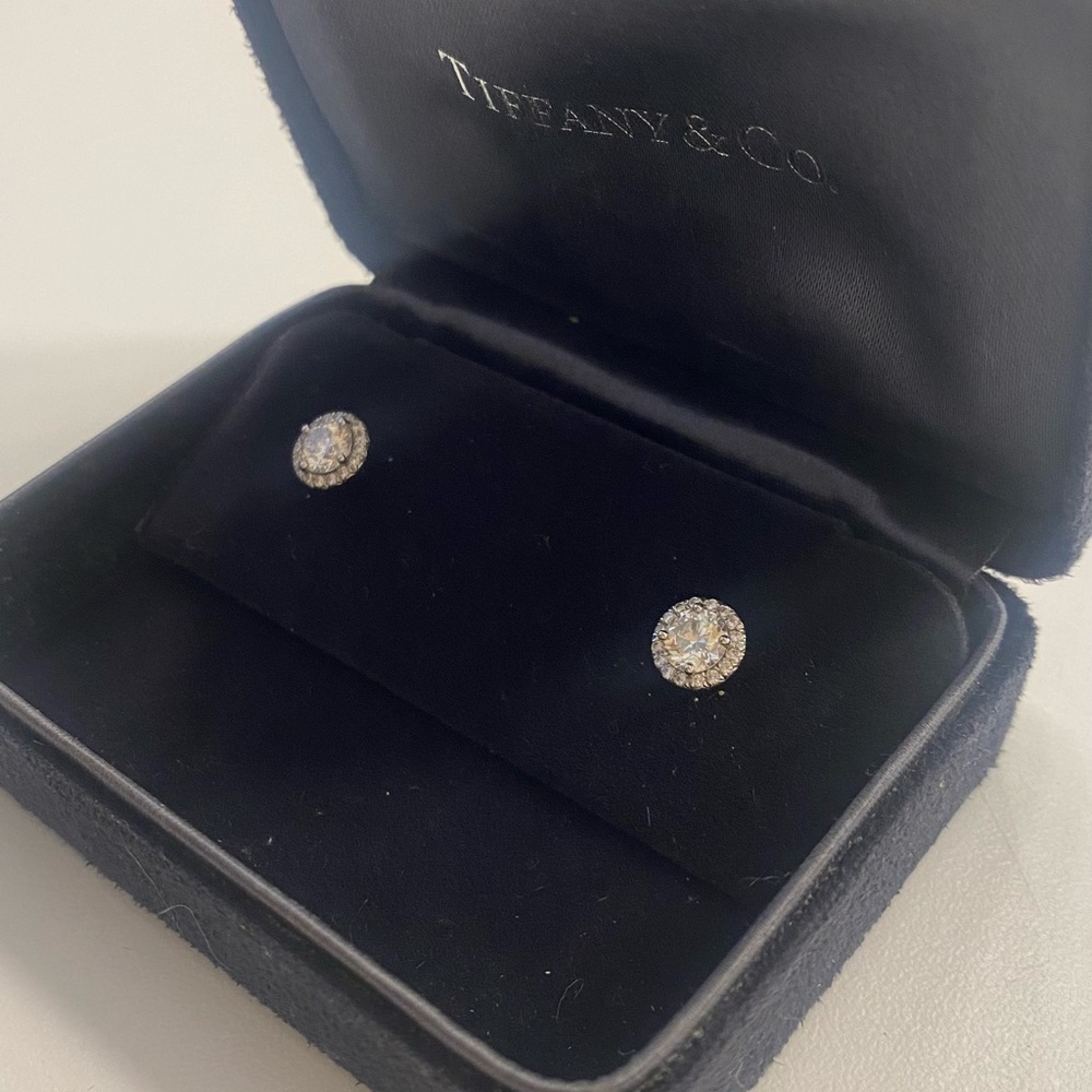 Tiffany & Co. diamond earrings